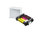 Evolis Badgy Farbband YMCKO und 100 Plastikkarten 0,76mm Evolis Badgy Farbband YMCKO und 100 Plastikkarten 0,76mm