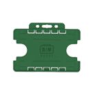 BioBadge Dual-Sided Holders Landscape - Pack of 100 / dkl. grün BioBadge Dual-Sided Holders Landscape - Pack of 100 / dkl. grün