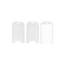 Kartenhalter vertikal offen frosted Kartenhalter vertikal offen frosted