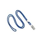Lanyard rund Bull-Dog-Clip Lanyard rund Bull-Dog-Clip
