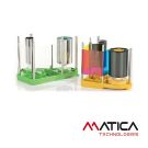 MATICA EDISecure 8300/8600/XL8300 Farbband & Retransfer-Film-Set YMCK / Film 