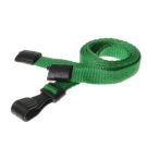 10mm rPET Lanyards With Plastic J-Clip - hellgrün 10mm rPET Lanyards With Plastic J-Clip - hellgrün