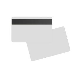  LoCo Magnetkarte, beidseitig silber-schwarz
