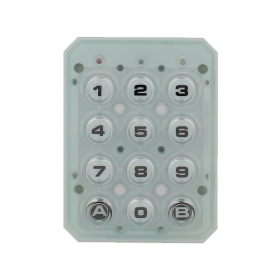 XPR SA/AP Tastaturleser (2 Relais, 99 Codes, Metalltastatur, nur Elektronik)
